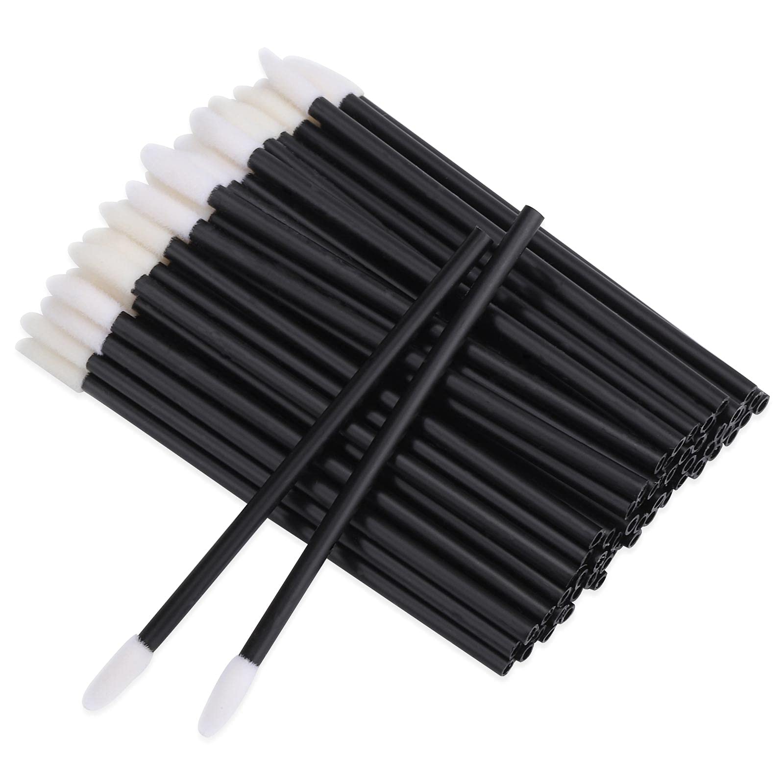 BTYMS lip wand with black handle for precise lip gloss application.