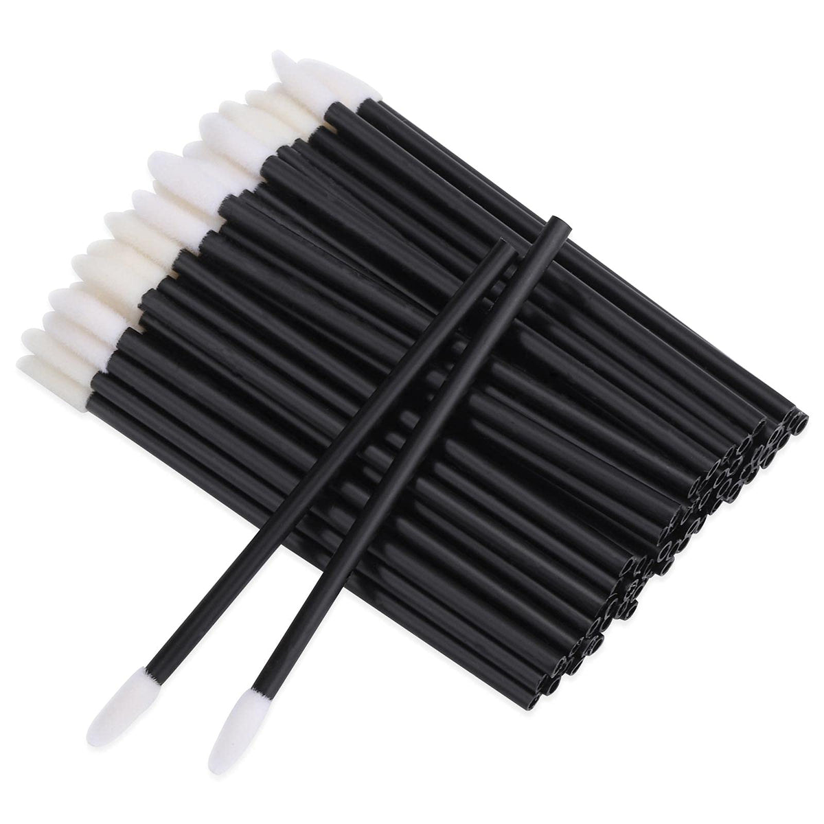 BTYMS lip wand with black handle for precise lip gloss application.