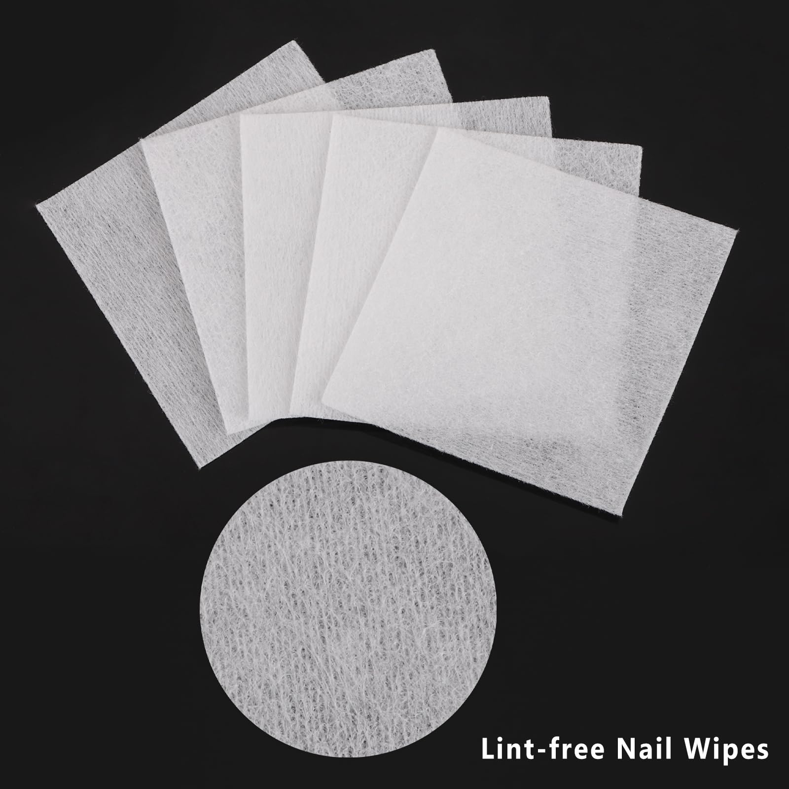 BTYMS non-shed wipes keep surfaces fiber-free for pristine nails.