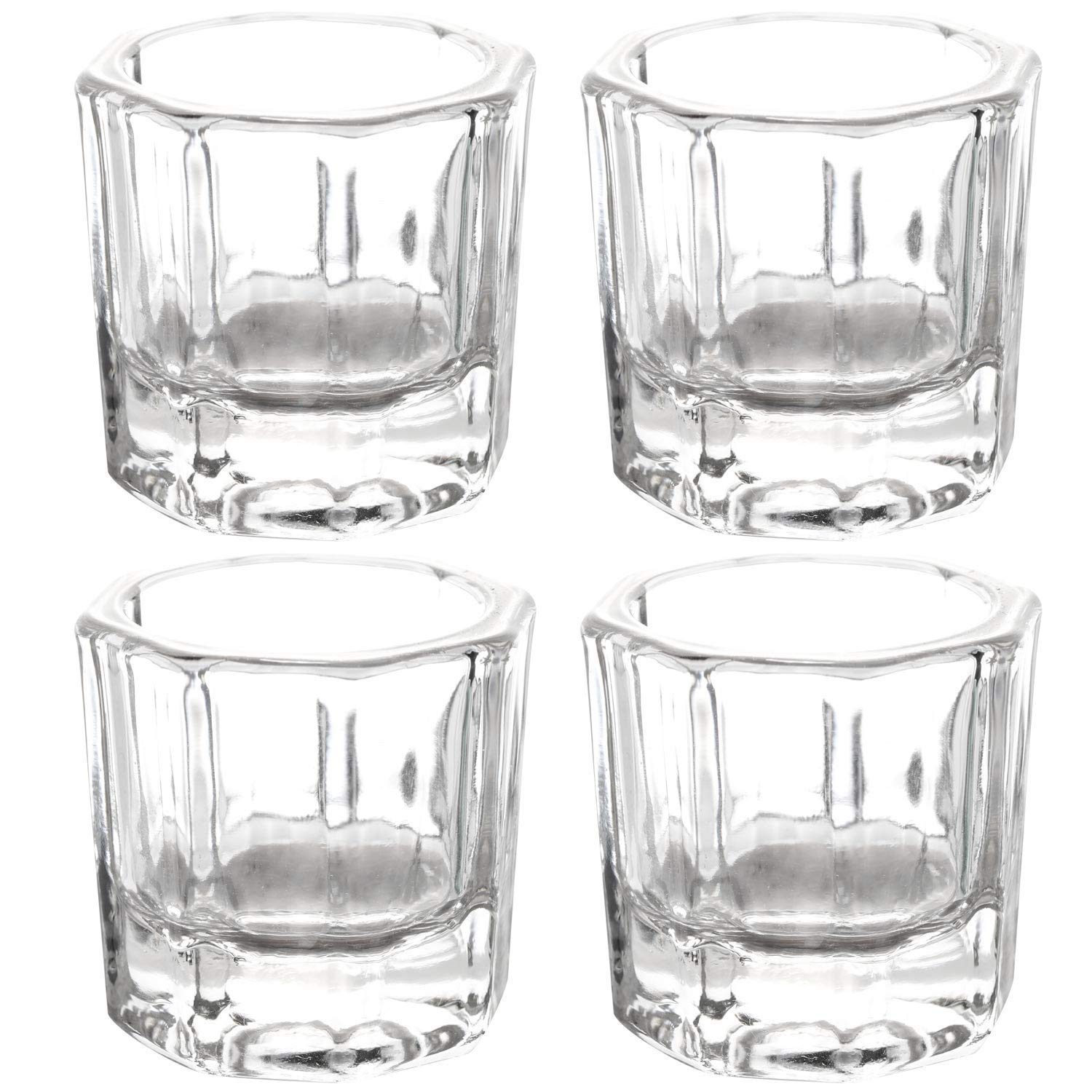 BTYMS tazas monomero acrilico, conjunto de 4 para mezclar líquidos y polvos.