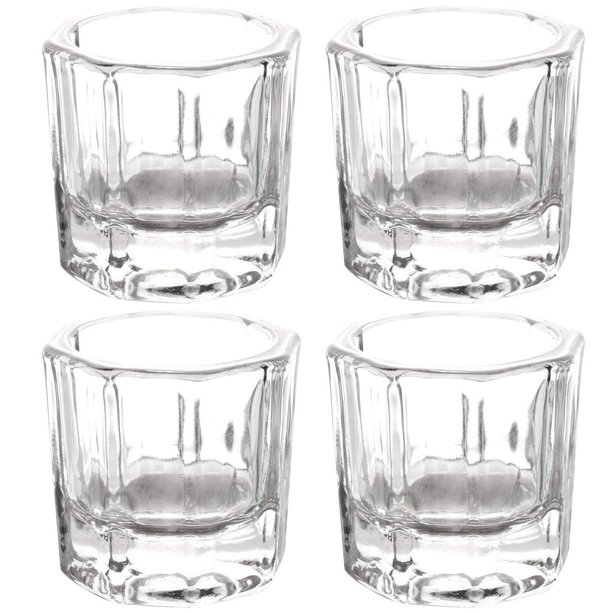 BTYMS tazas monomero acrilico, conjunto de 4 para mezclar líquidos y polvos.