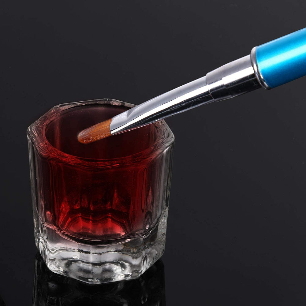 BTYMS recipiente de vidrio para uso profesional en uñas.
