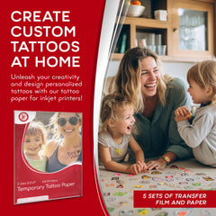 BubblePop! tatuajes temporales resistentes al agua para uso diario y fiestas