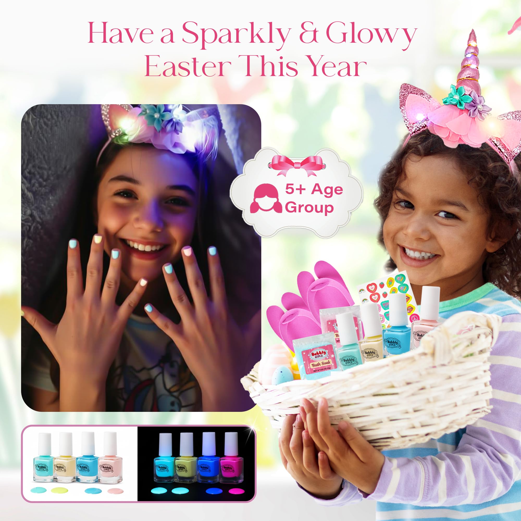 Bubbly Girlz kids foot spa for relaxing pedicures at home.