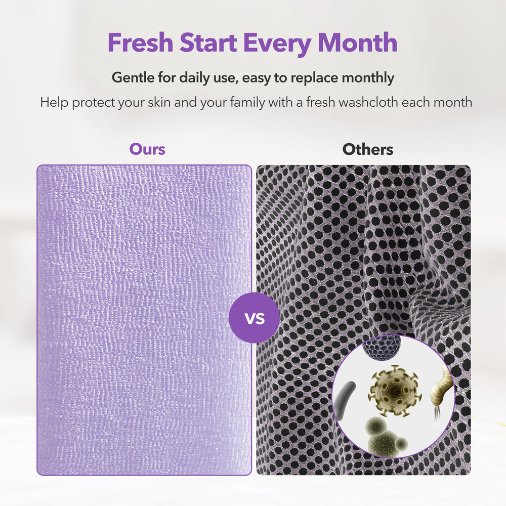 BubblyMe textura suave exfoliante: sensación agradable y limpieza efectiva