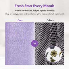 BubblyMe textura suave exfoliante: sensación agradable y limpieza efectiva