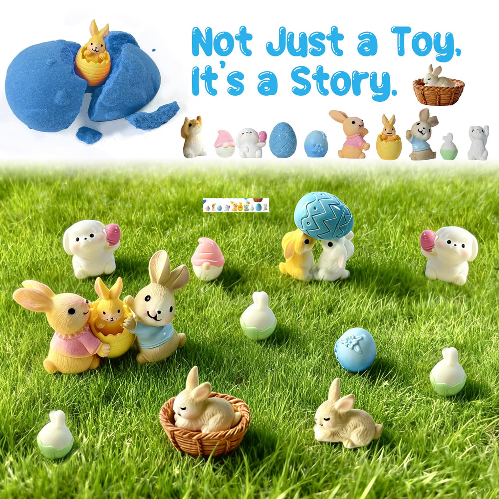 BubFroo collectible resin figures hidden inside for imaginative play.