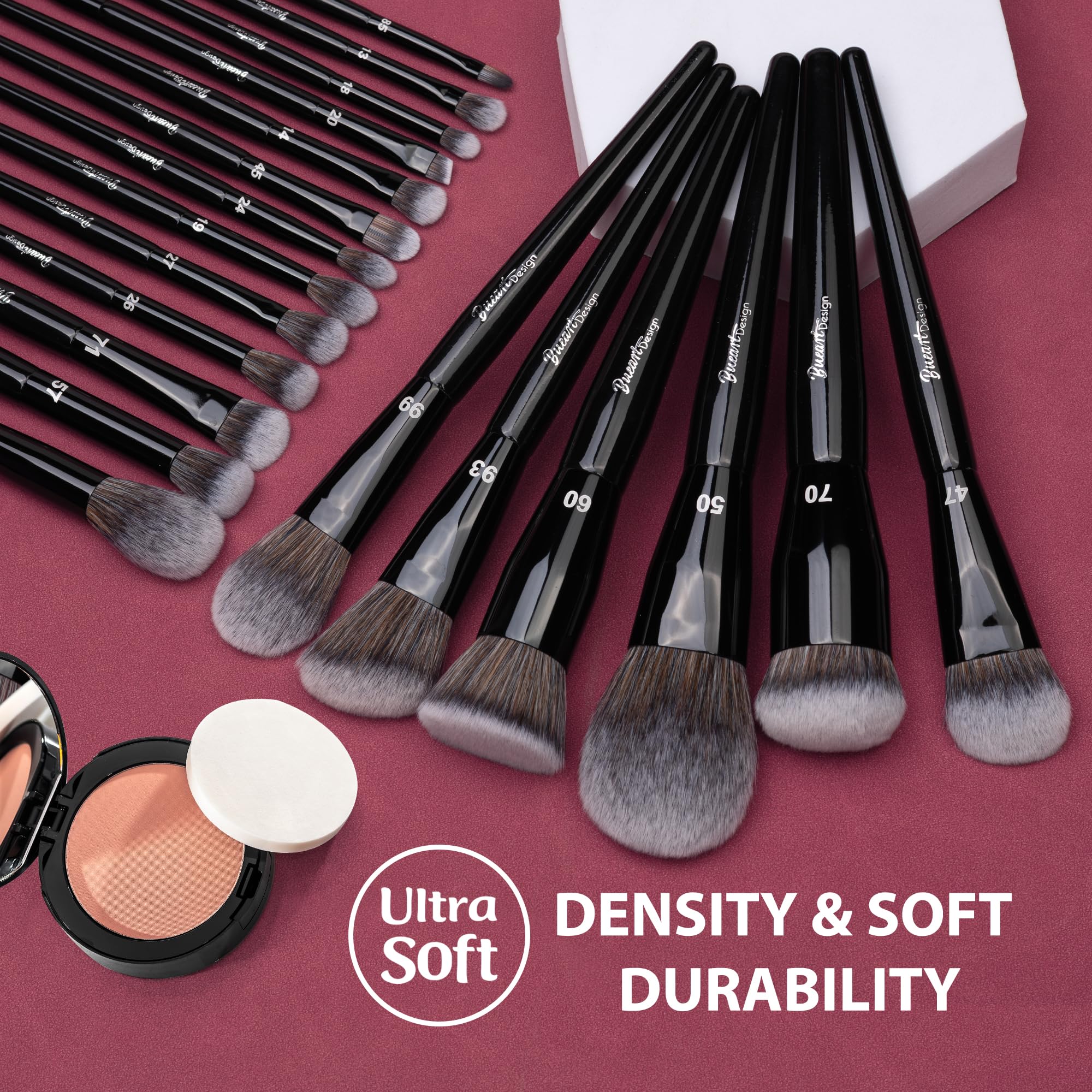 Bueart Design vegan cruelty-free brushes for guilt-free daily use
