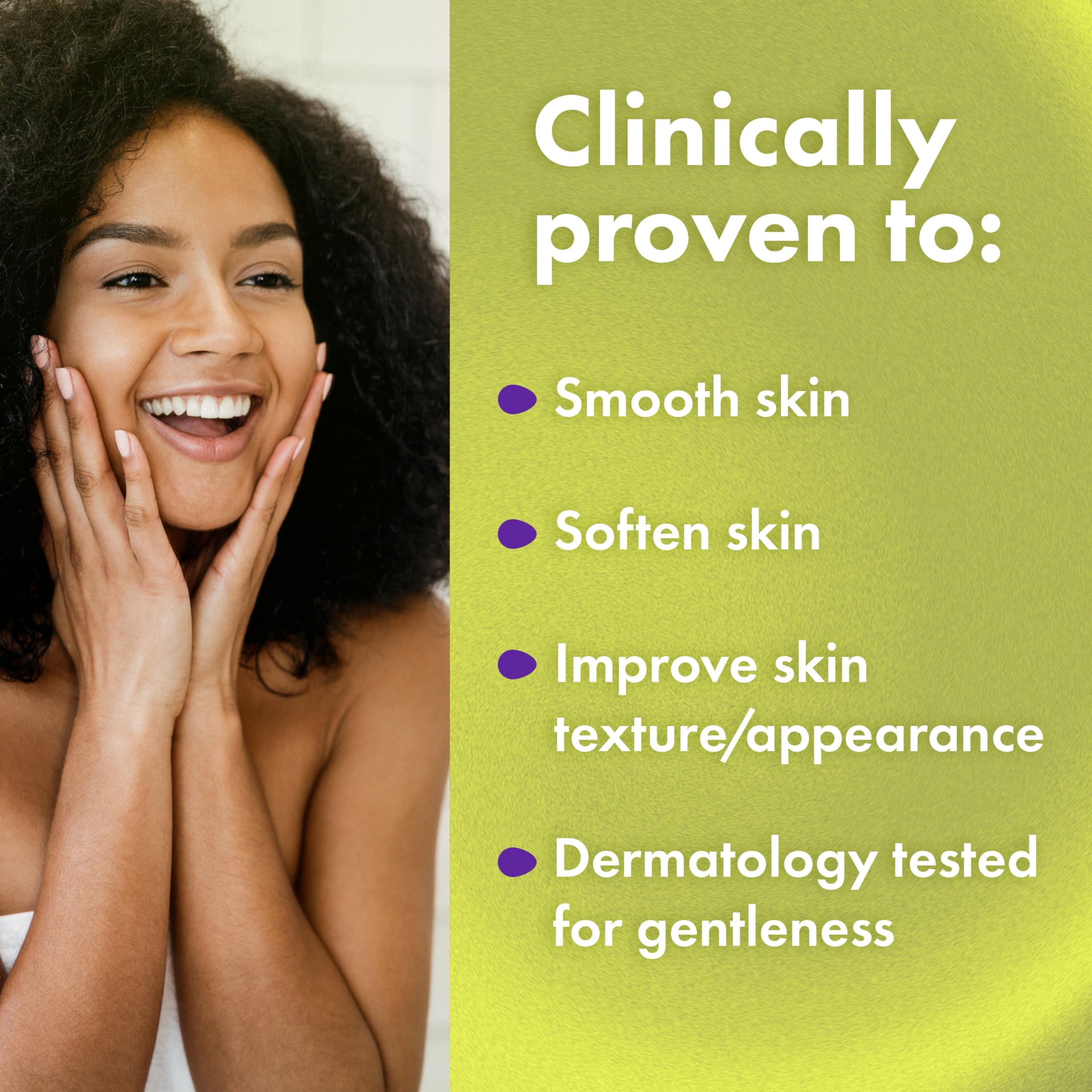 Buf-Puf Body Sponge is dermatologist-tested for gentle skin care