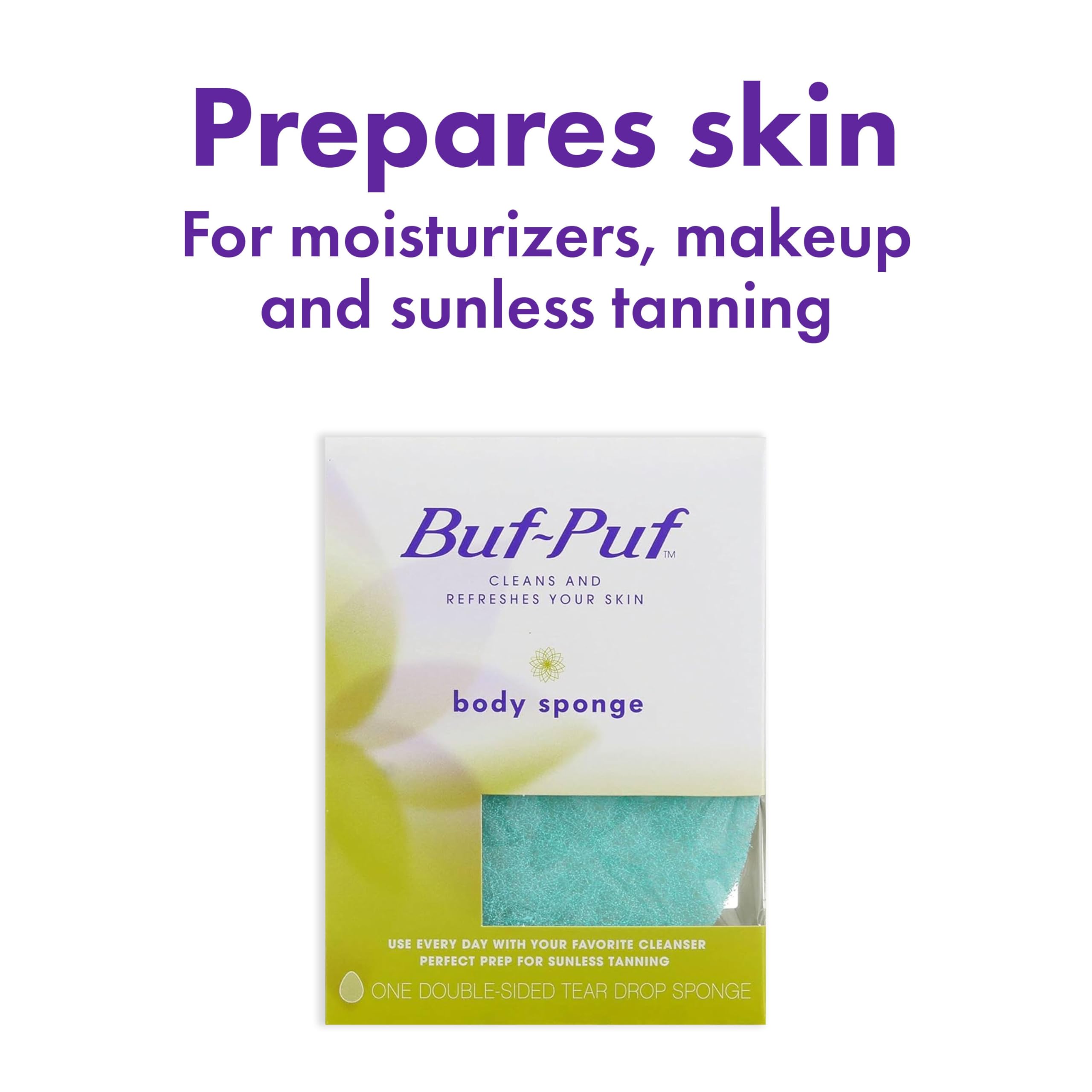 Buf-Puf is reusable and durable for ongoing skincare