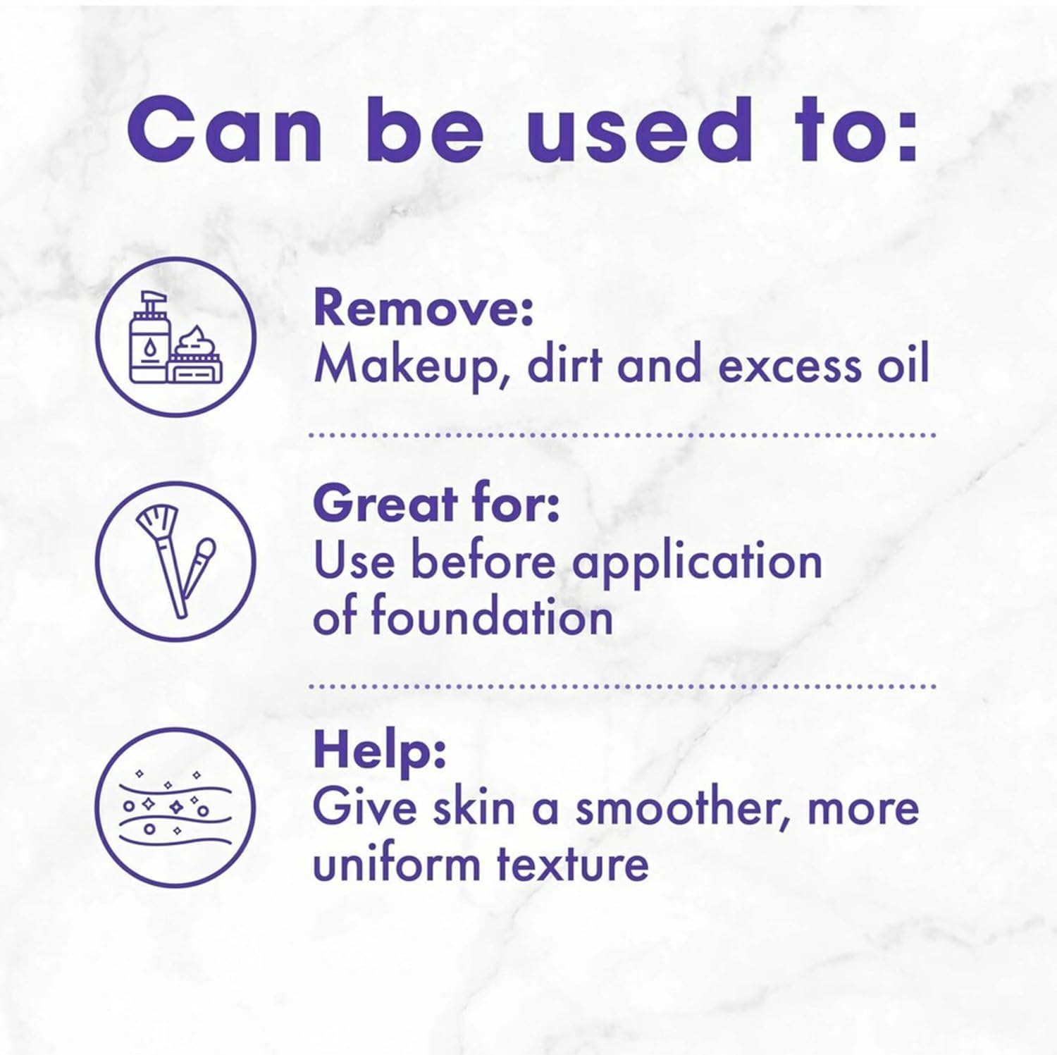 Buf-Puf esponja lista para aplicar crema hidratante tras la exfoliación.