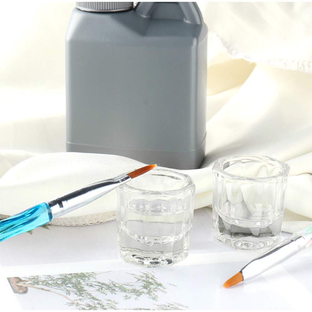 Bulex dappen dish polish-remover-ready cup simplifies solvent access.