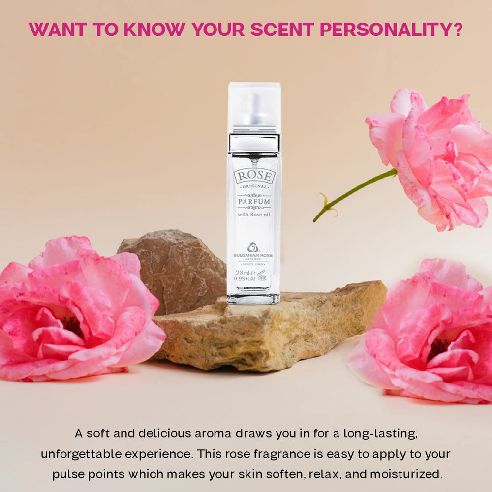 BULGARIAN ROSE KARLOVO bath oil pairing for a calming routine