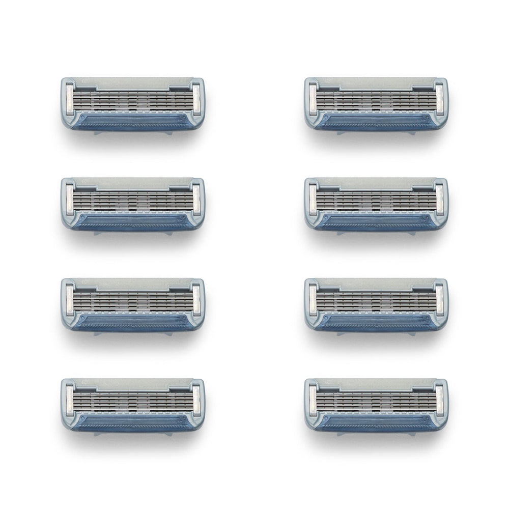 Bulldog easy-change razor blade refill for quick, mess-free replacements