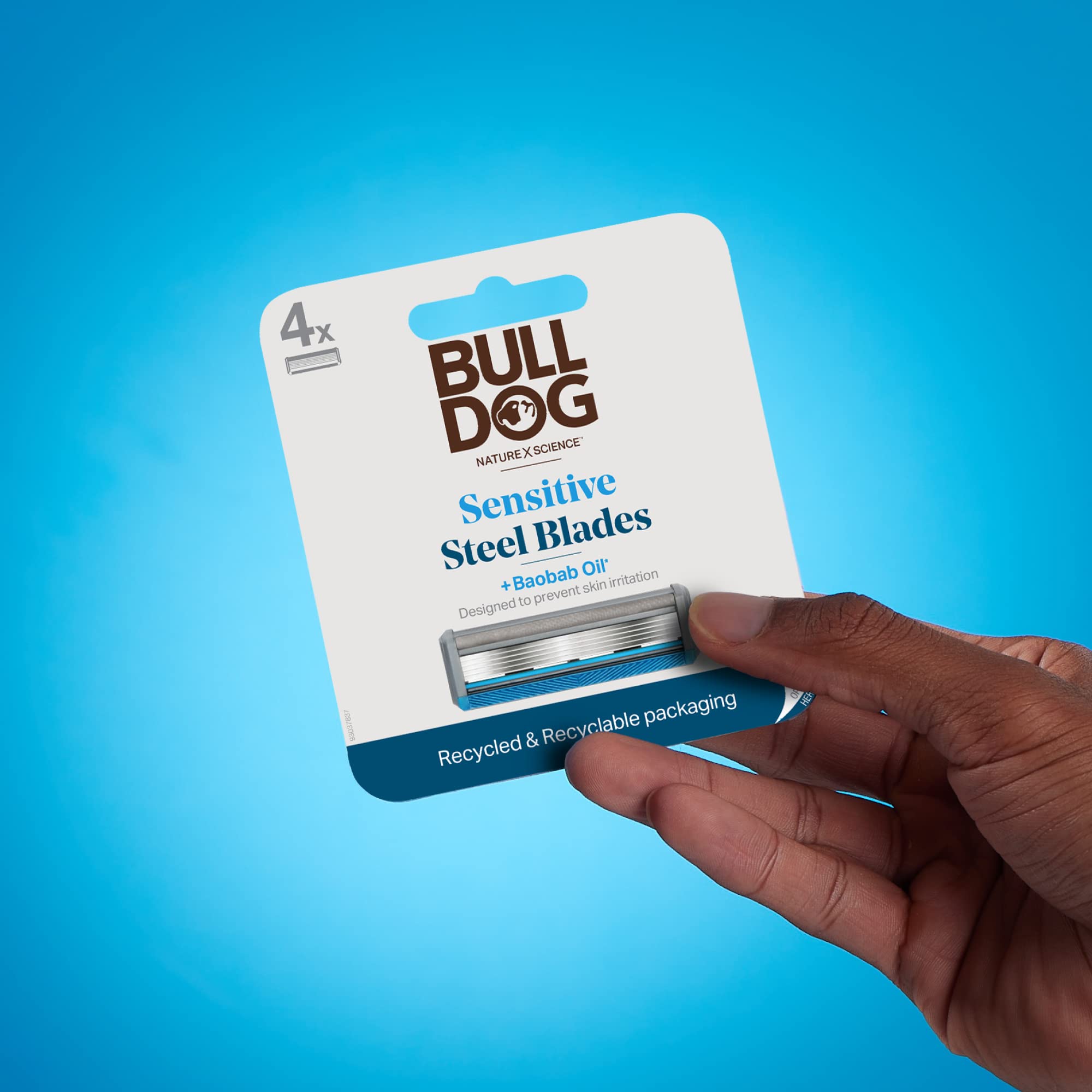 Bulldog easy-to-use refill packaging for quick replacements