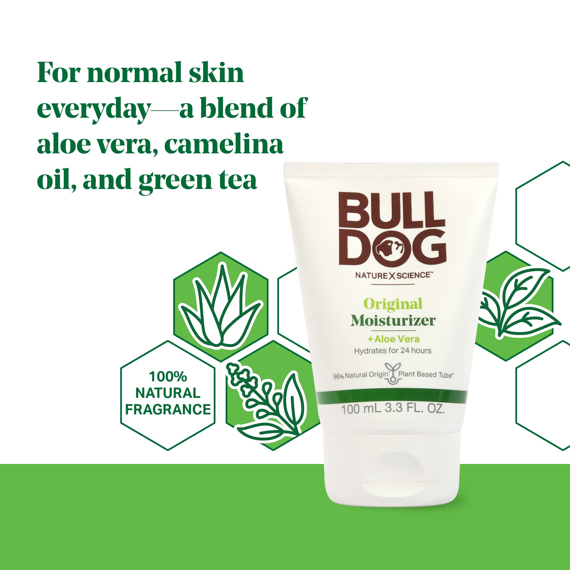 Bulldog Hidratante Original aplicación en cara y cuello