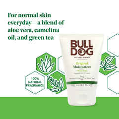 Bulldog Hidratante Original aplicación en cara y cuello