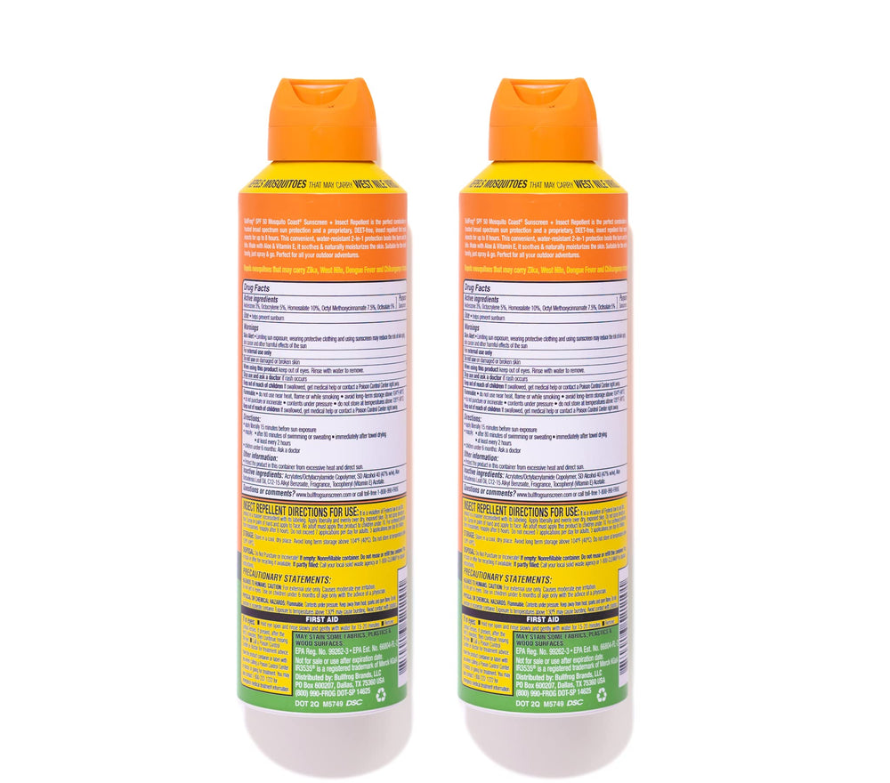 Bullfrog Mosquito Coast 2-pack for family outdoor protection