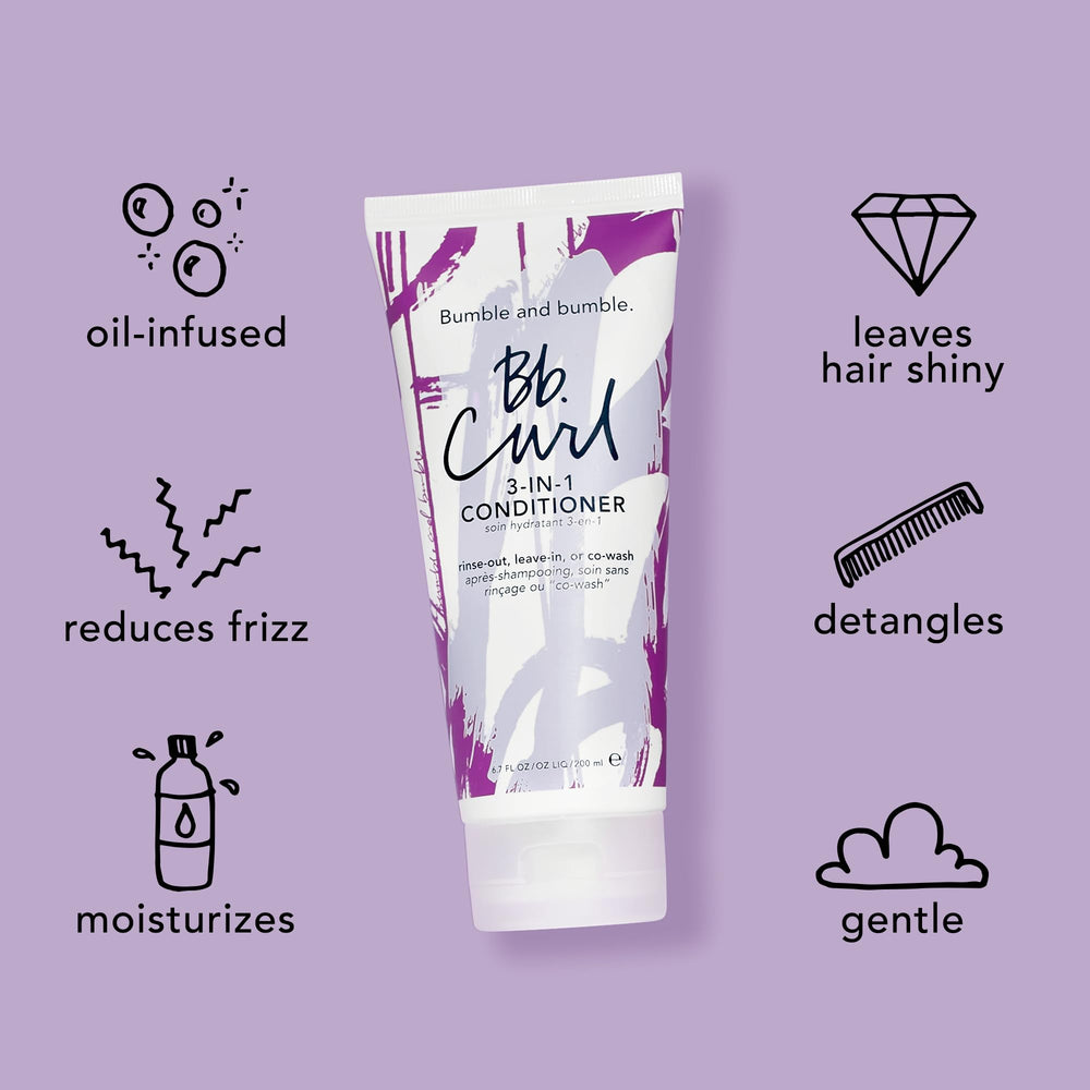 Bumble and bumble Curl 3-in-1 conditioner used as co-wash.
