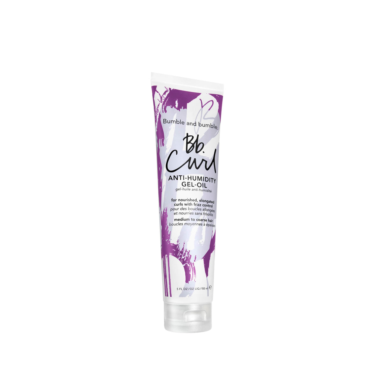 Bumble and bumble Curl Anti-Humidity Gel-Oil bottle showing frizz control for curls.