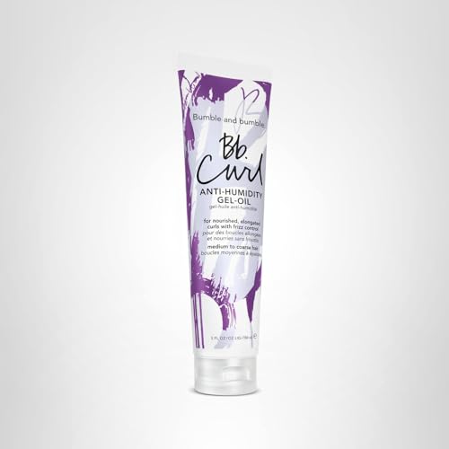 Bumble and bumble Curl Anti-Humidity Gel-Oil nourishes curls with shea and cocoa butters.