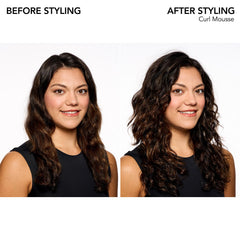 Bumble and bumble Curl Defining Mousse dispensing cap enables controlled application