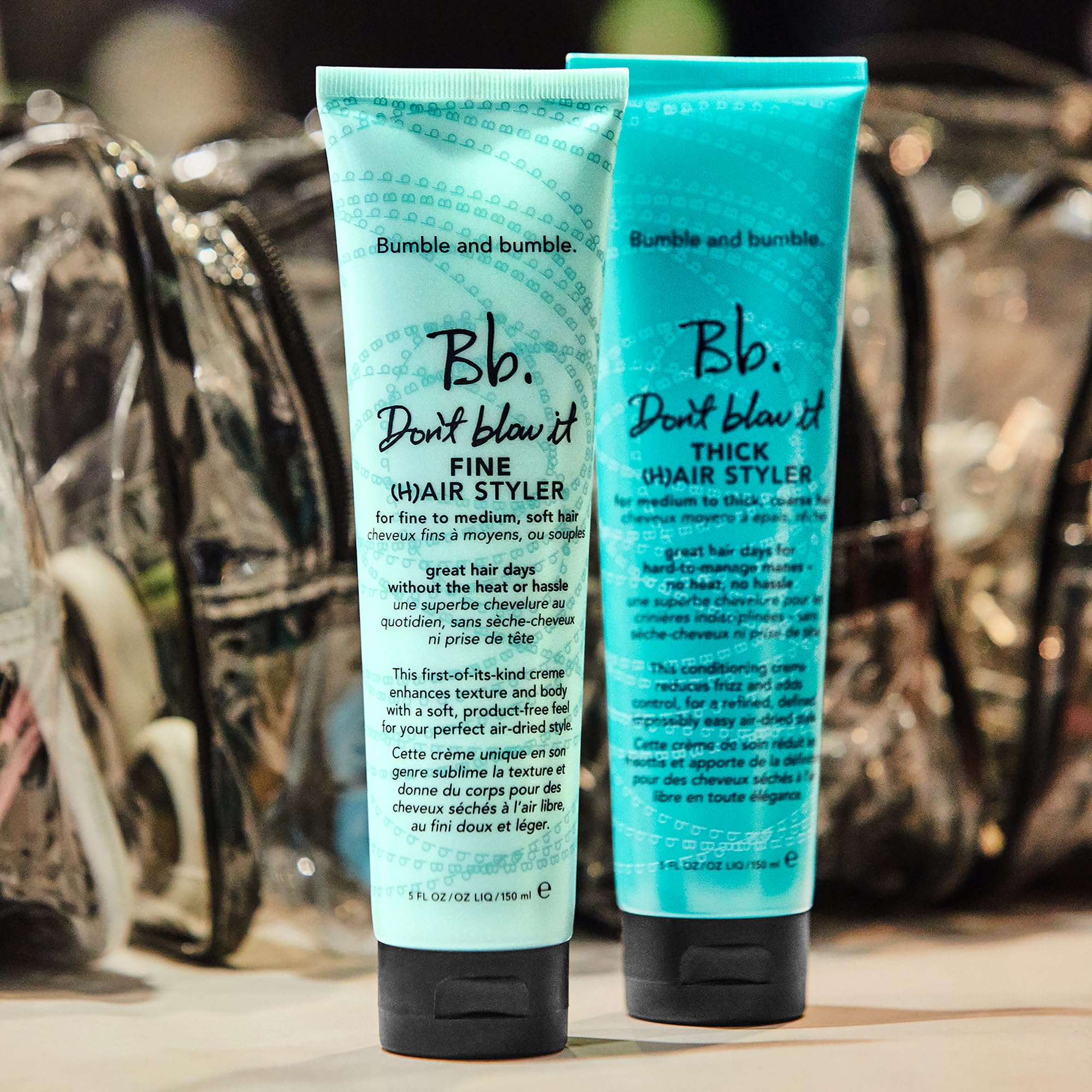 Bumble and bumble Don't Blow It Thick Air-Dry Cream creates an effortless air-dried look.