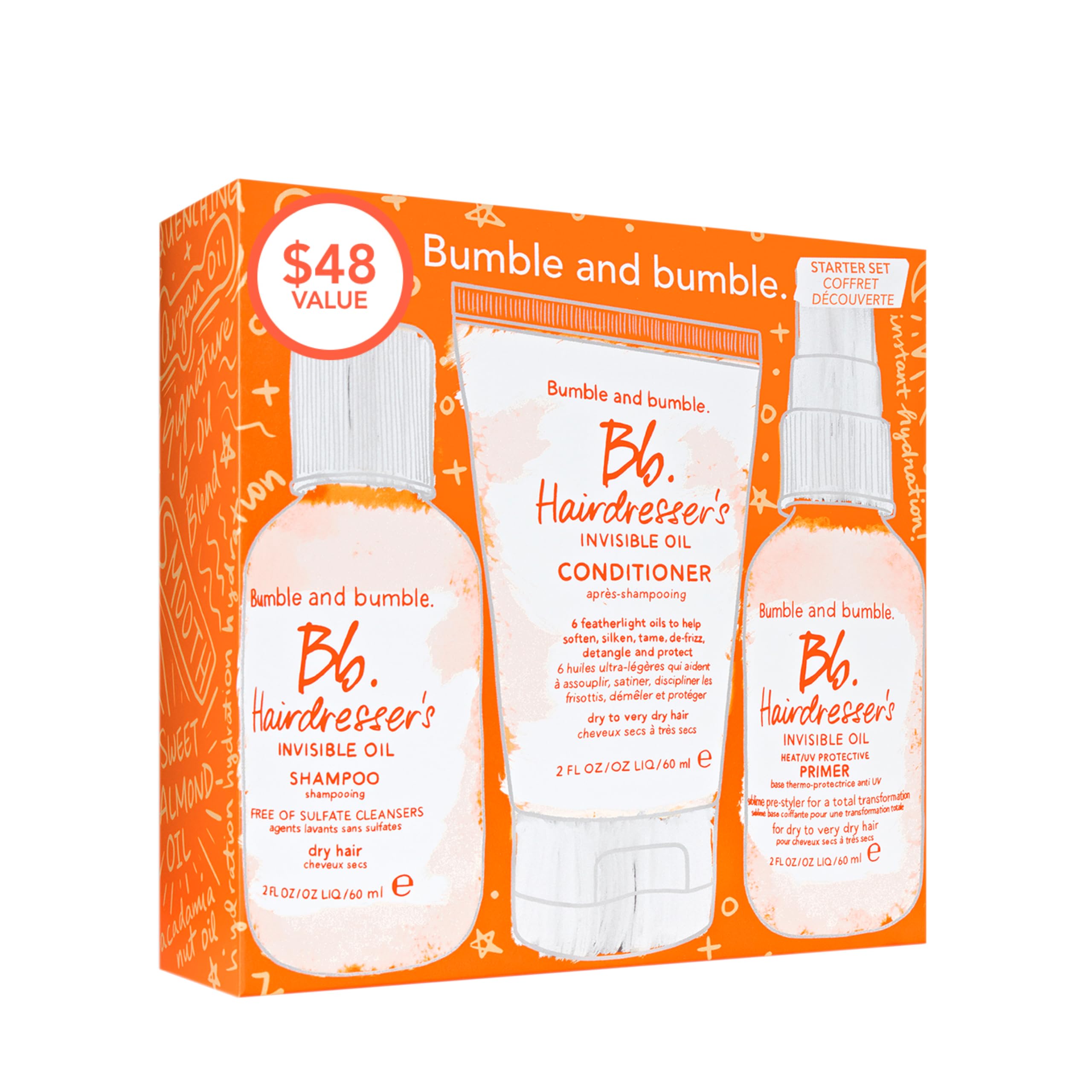 Close-up of featherlight 6-Oil Blend ingredients and hydration benefits