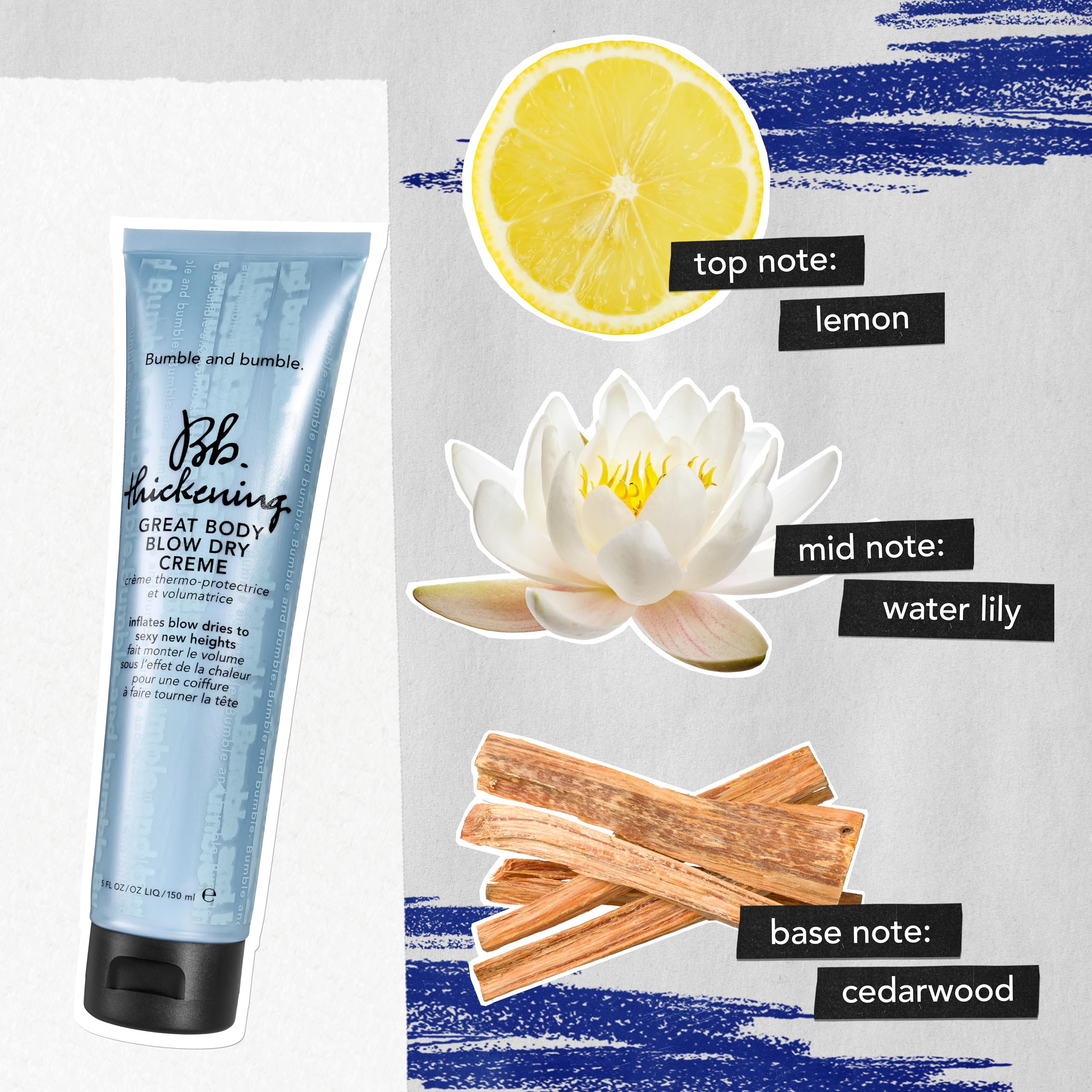 Bumble and bumble fragrance notes of lemon, bergamot and apple