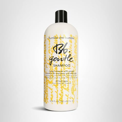 Shower scene featuring Bumble and bumble Gentle Hydrating Shampoo for daily cleansing
