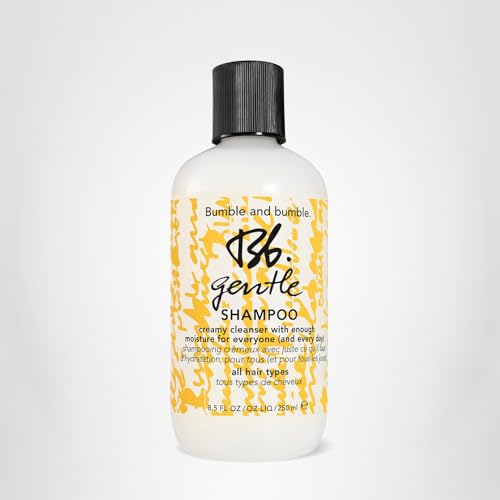 Bumble and bumble Gentle Hydrating Shampoo shine after wash closeup.