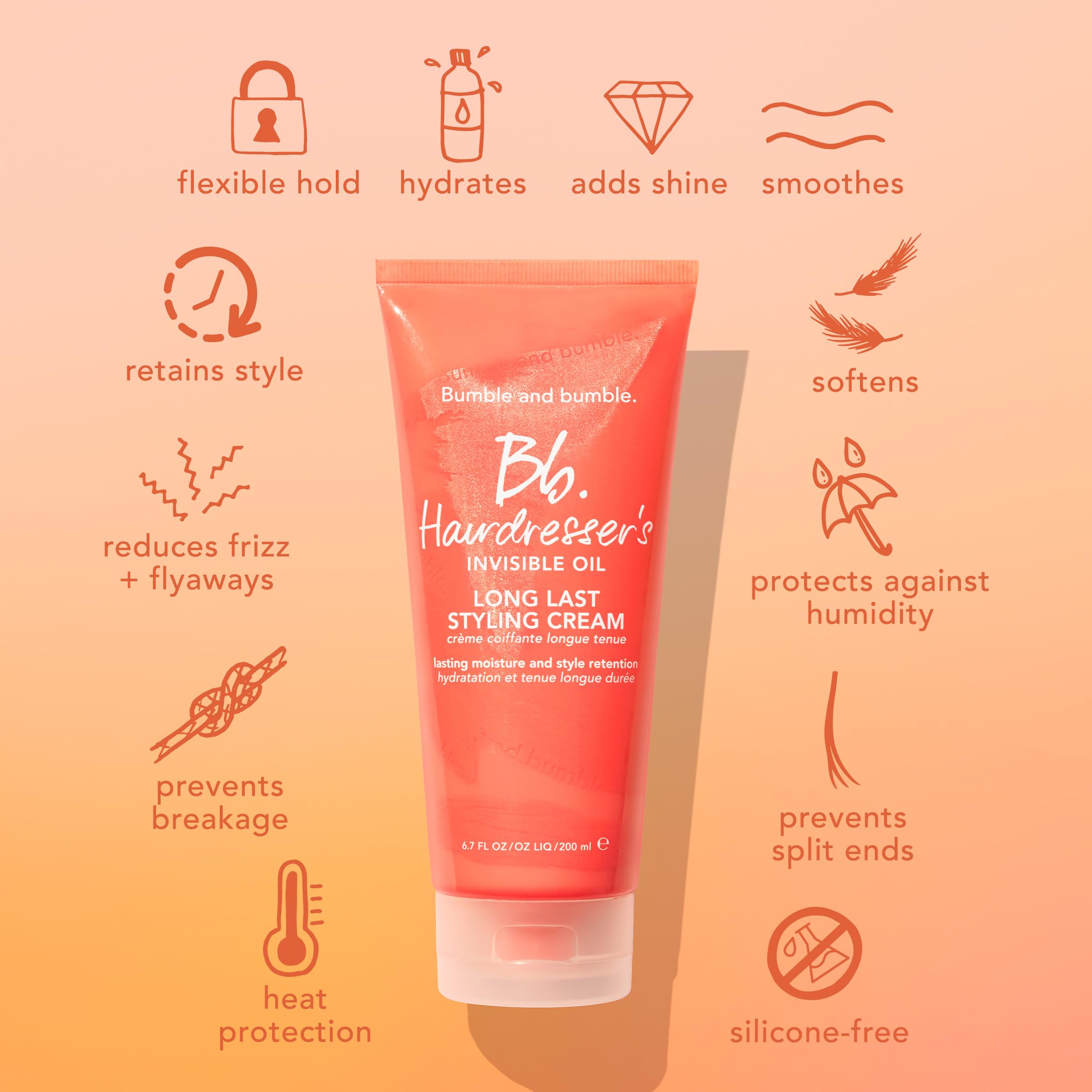 Heat protection messaging for styling tools up to 450°F.