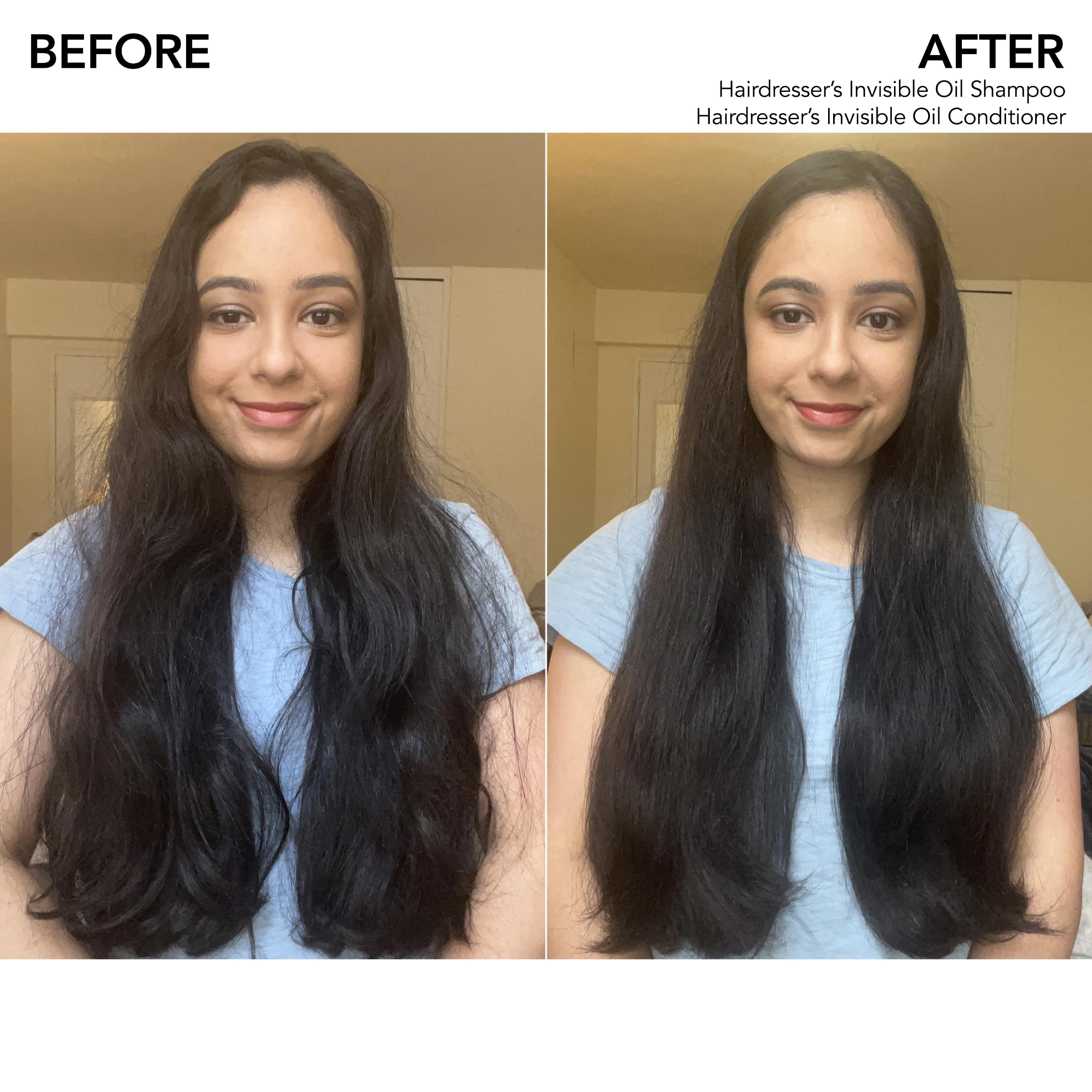 Close-up of conditioner pump for easy detangling and smooth application