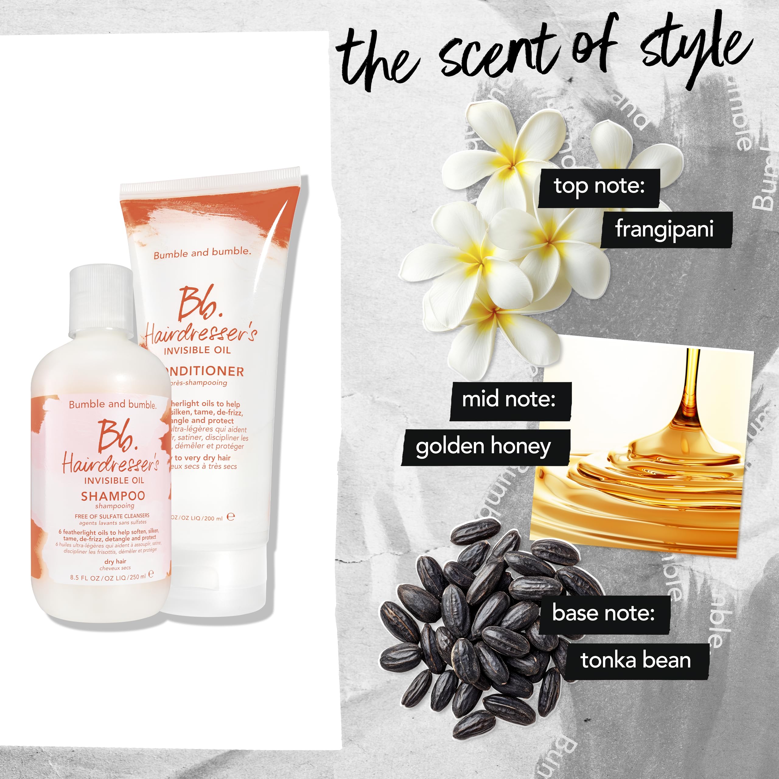 Hands apply the Hydrating Shampoo, revealing easy spread and luxurious fragrance.