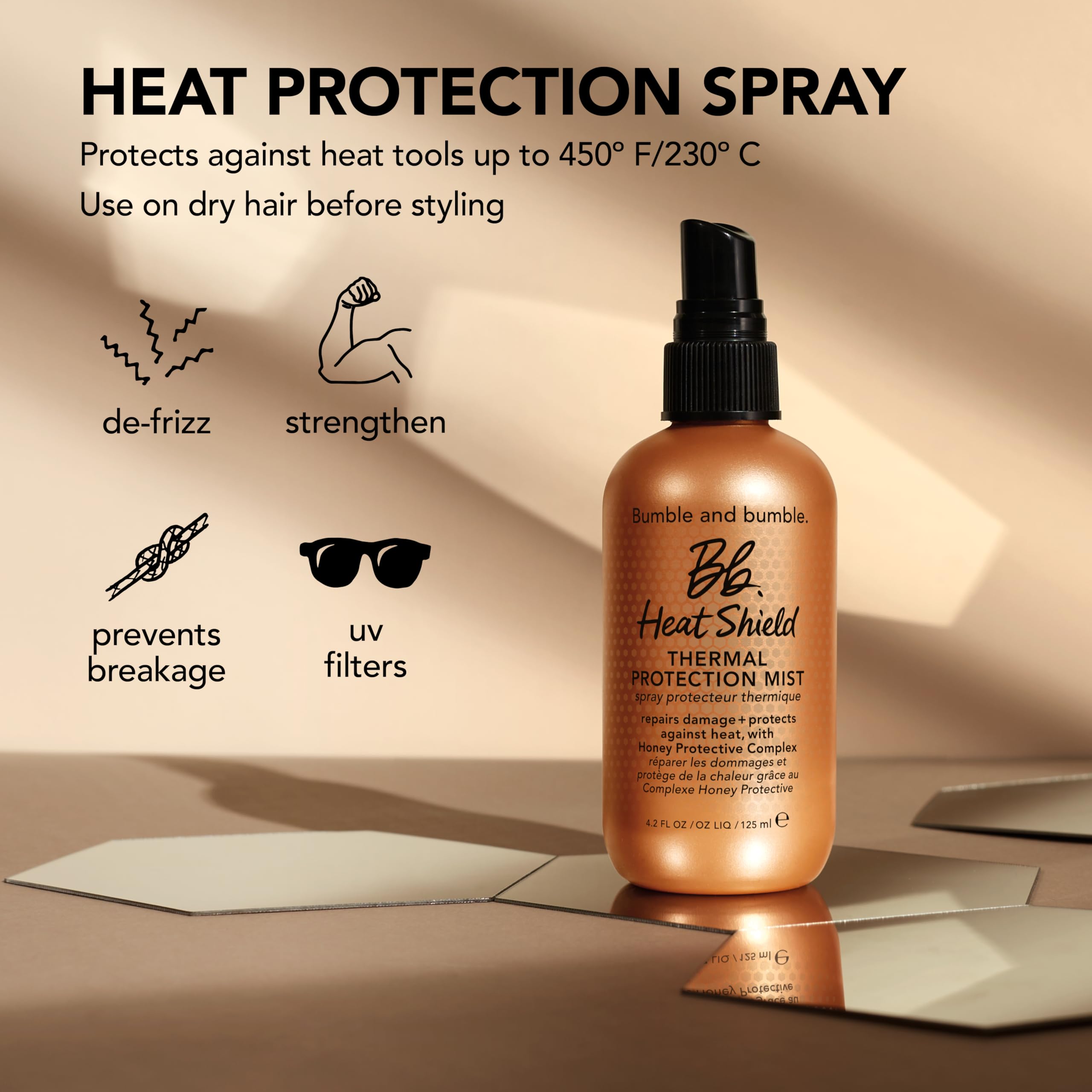 Bumble and bumble Heat Shield complejo protector de miel para nutrición