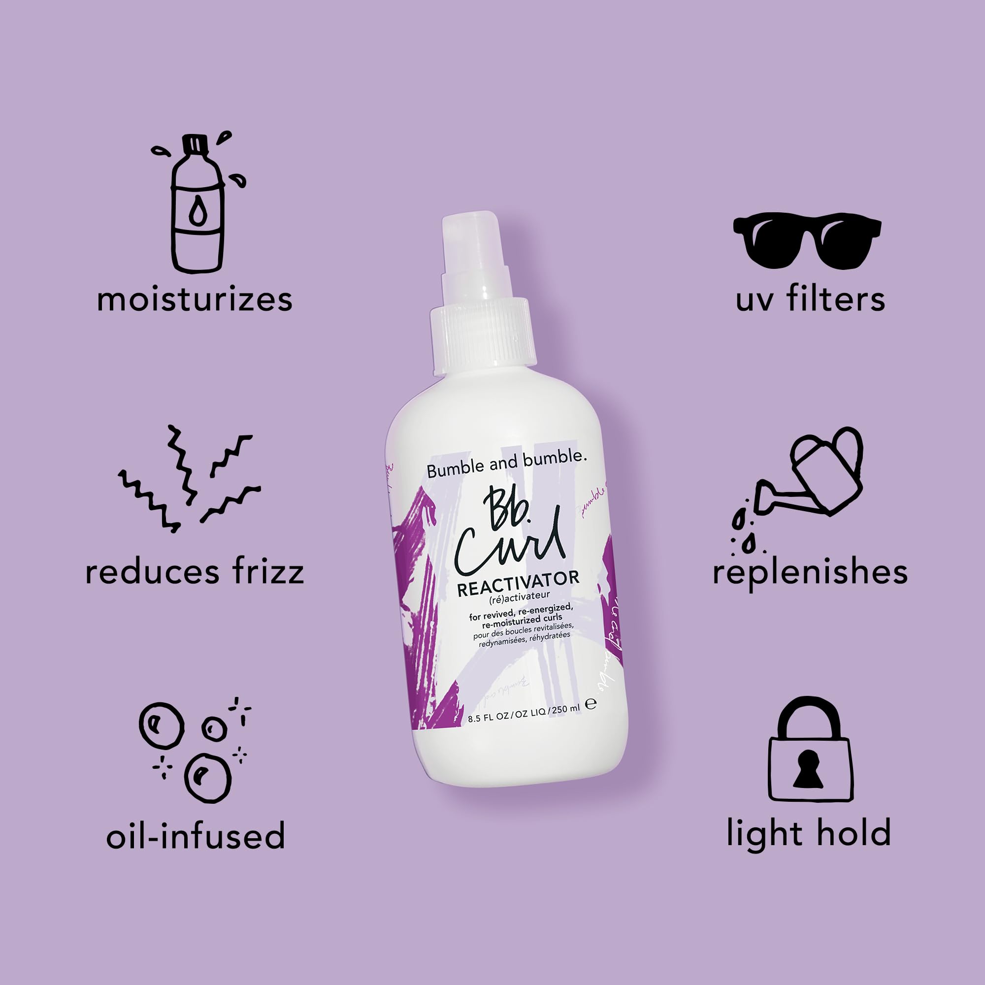Mantecas de karité y cacao en Bumble and bumble para suavizar rizos