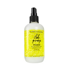 Bumble and bumble Prep Detangling Hair Primer spray-dispense for effortless detangling before styling.