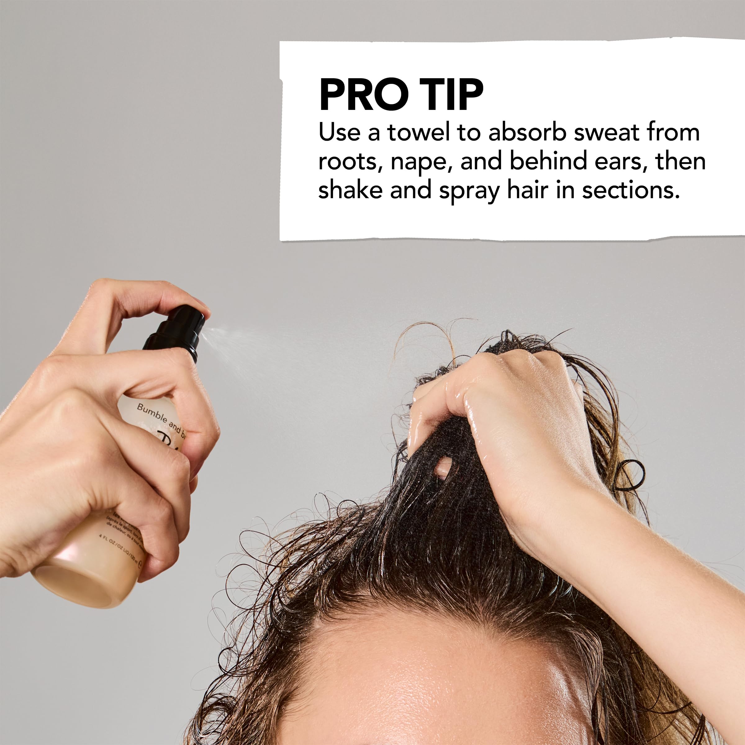 Ingredientes Bamboo y silice de Bumble and bumble para controlar grasa capilar.