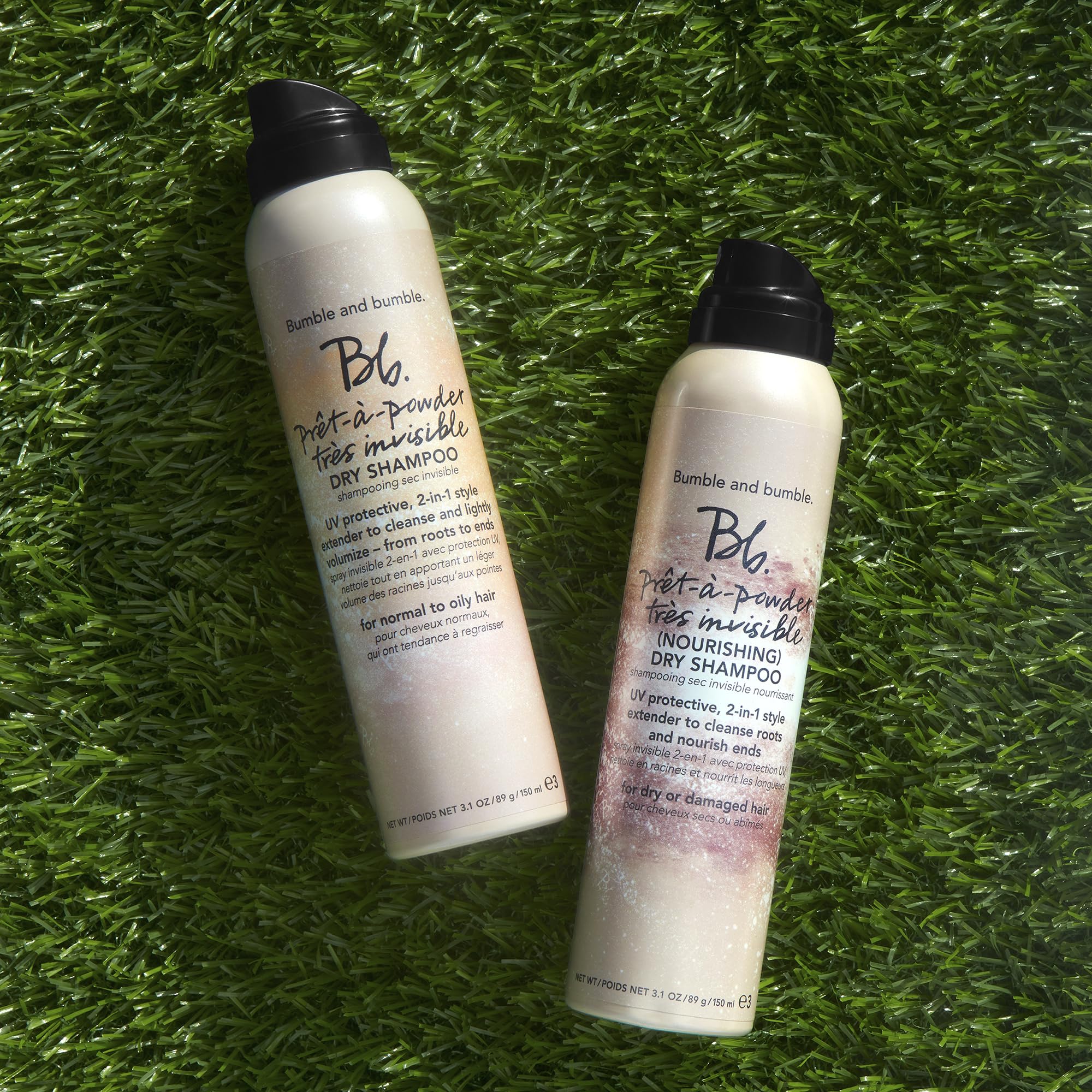 Bumble and bumble Prêt-à-powder delivers light, perfumed finish.