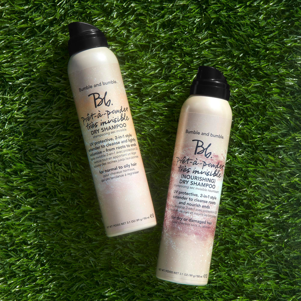 Bumble and bumble Prêt-à-powder delivers light, perfumed finish.