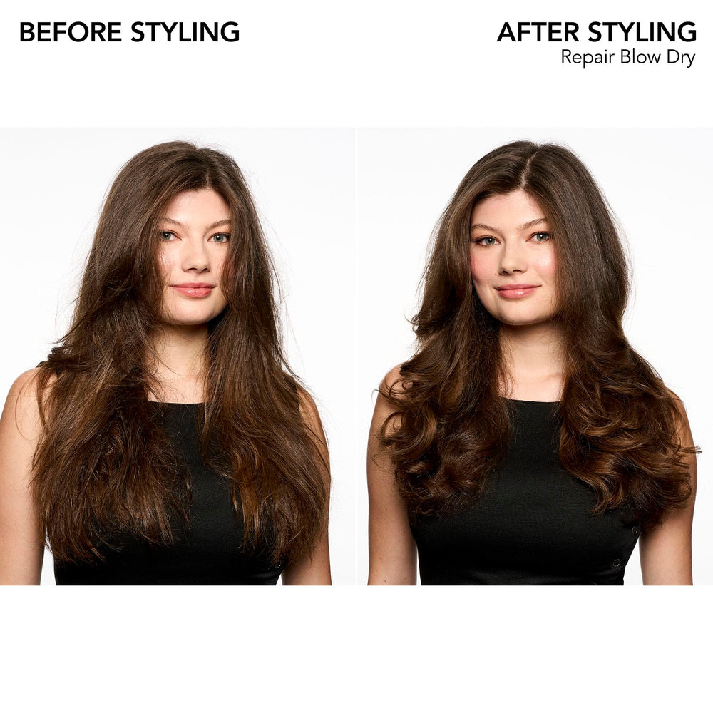 Bumble and bumble Repair Blow Dry Cream pump highlights easy application and even coverage