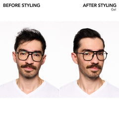 Bumble and bumble Sculpting Gel hair texture closeup for versatile sculpting