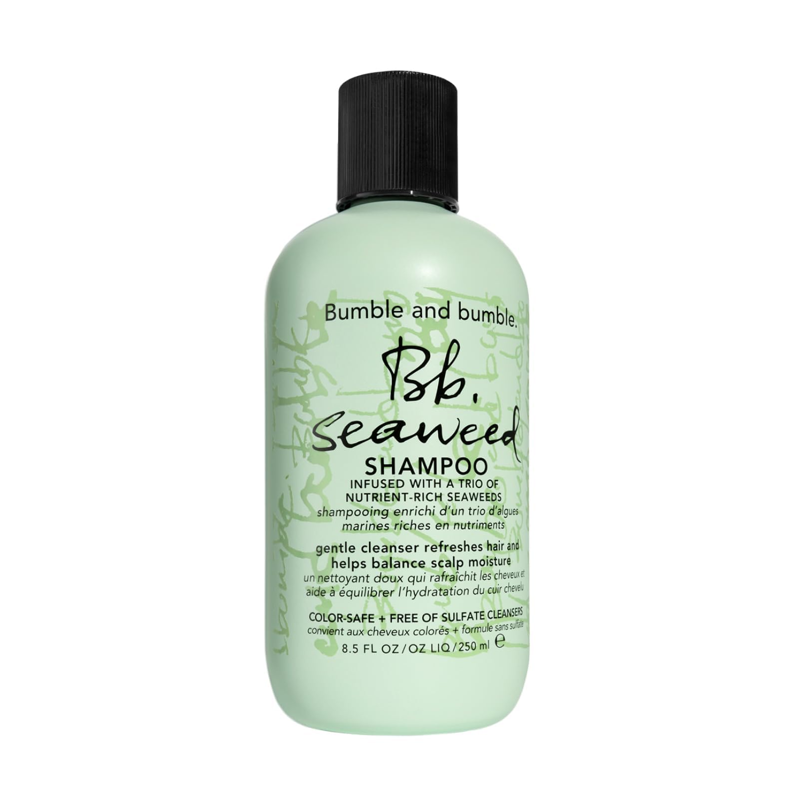Bumble and bumble Seaweed Hydrating Shampoo bottle front for daily moisture balance.