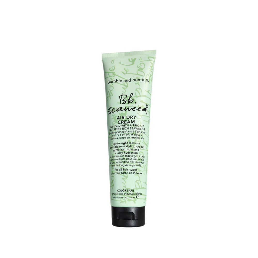 Bumble and bumble Seaweed Nourishing Air Dry Cream bottle front for frizz control