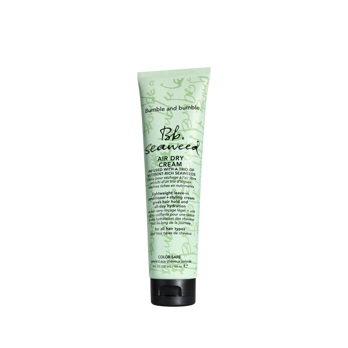 Bumble and bumble Seaweed Nourishing Air Dry Cream bottle front for frizz control