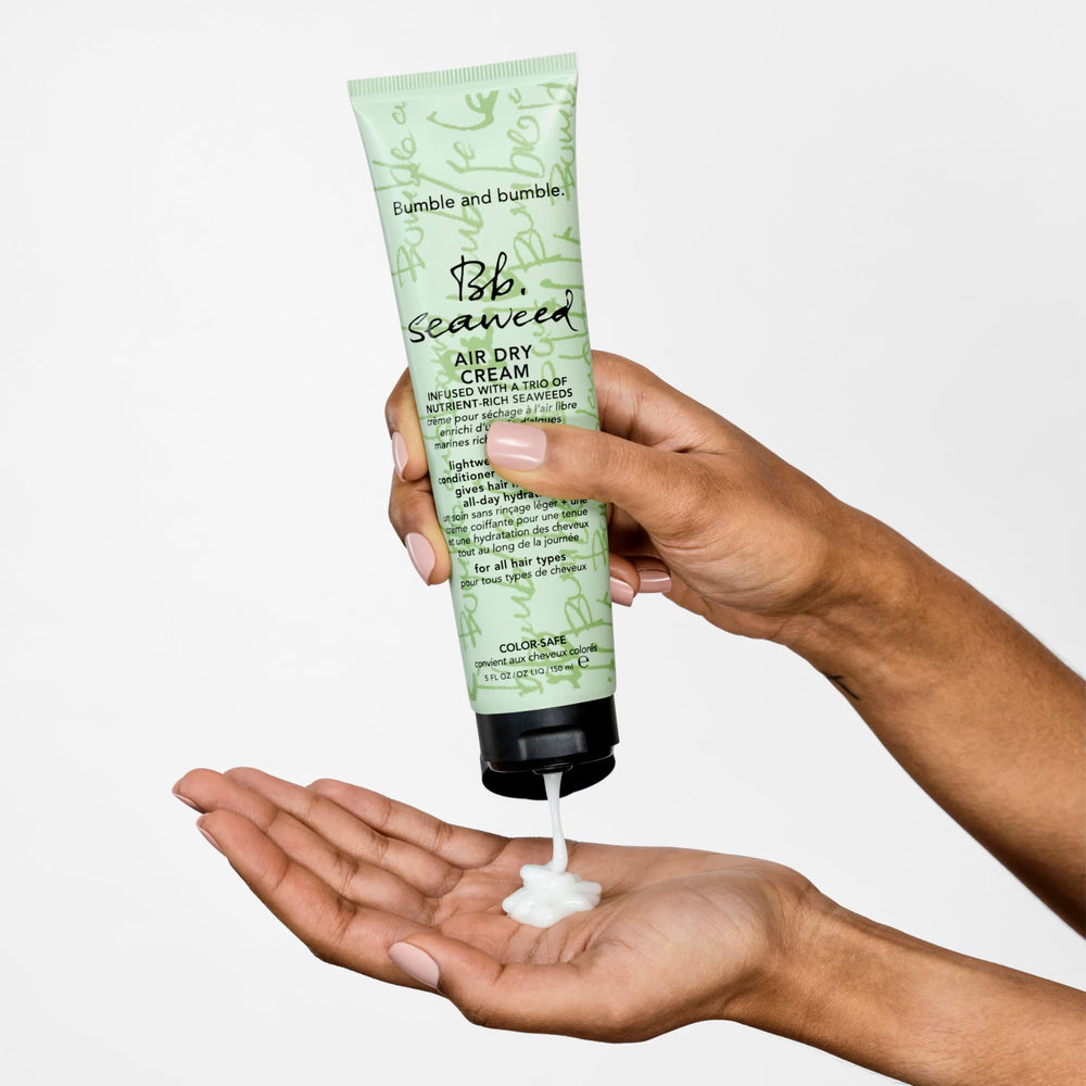 Seaweed Nourishing Air Dry Cream ingredients illustration with kelp