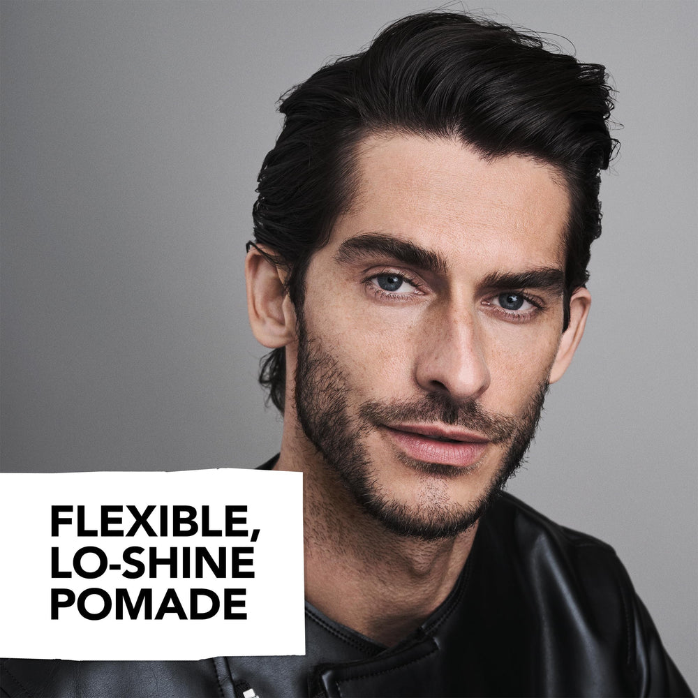 Bumble and bumble Sumotech hands applying the product for quick styling.