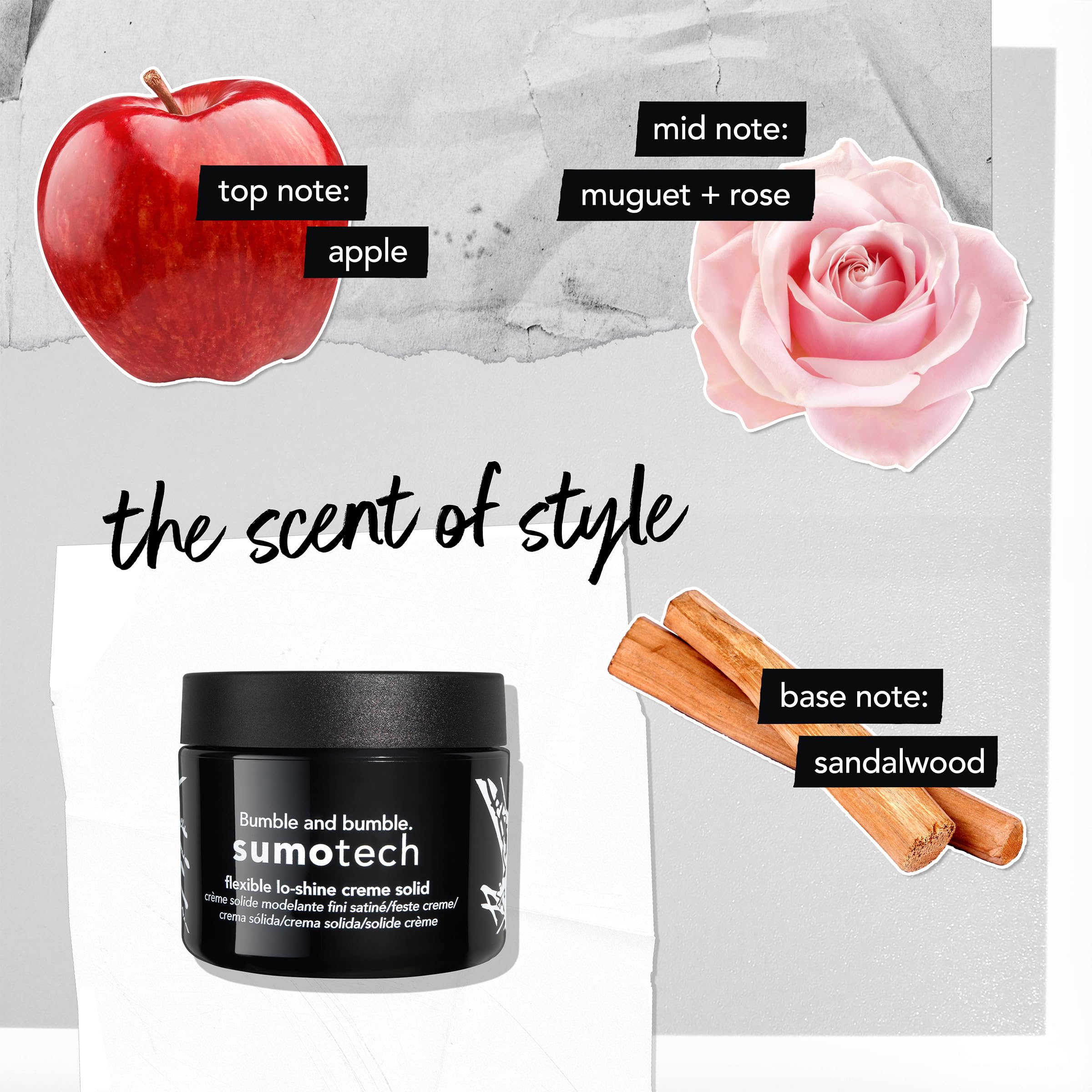 Bumble and bumble Sumotech one-point-five-ounce jar ideal for travel styling.