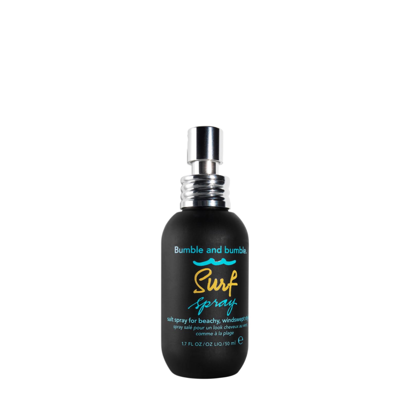 Bumble and bumble Surf Sea Salt Spray: botella visible; añade cuerpo y ondas playa.