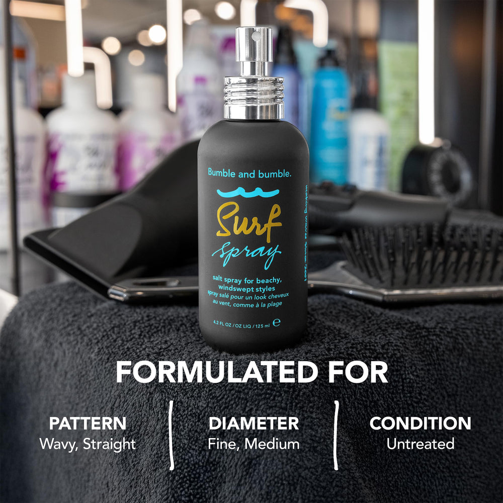 Bumble and bumble Surf Sea Salt Spray: tamaño mini para viaje, listo para retoques.